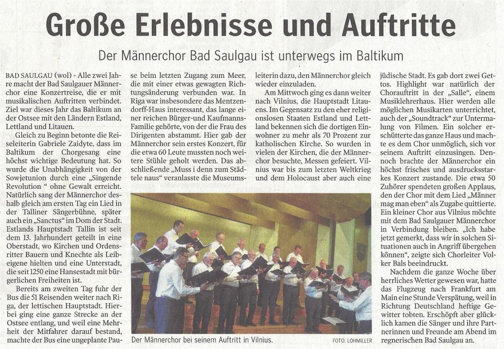 Bericht Schwäbische Zeitung 14.06.2018
